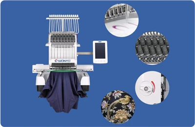 Wonyo Nova 15 High Speed ​​15 Needles Professional Brodery Machine
